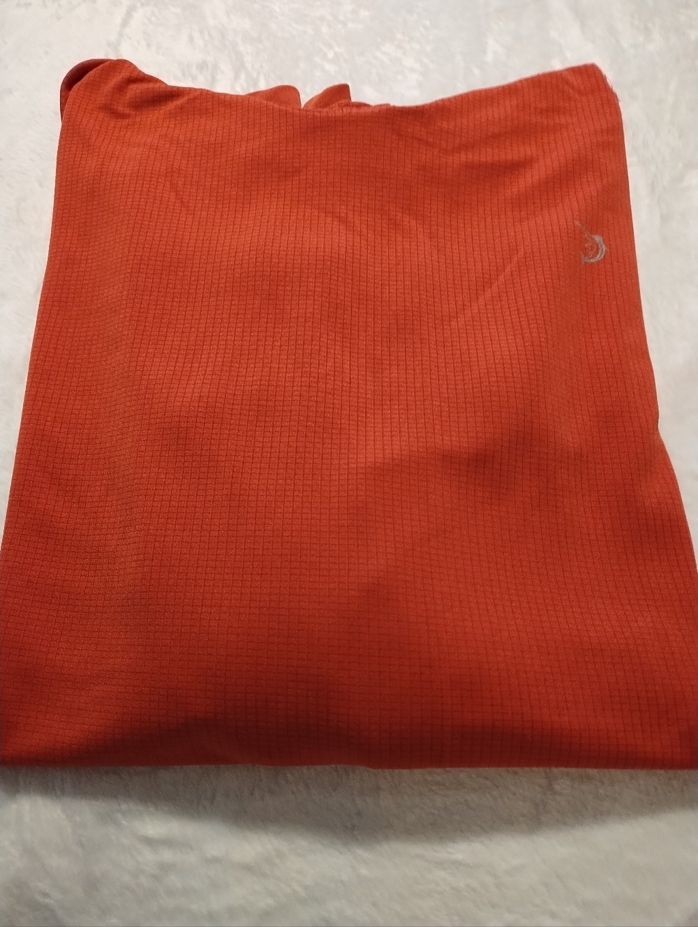 Reel Legends Orange Performance Fishing Shirt